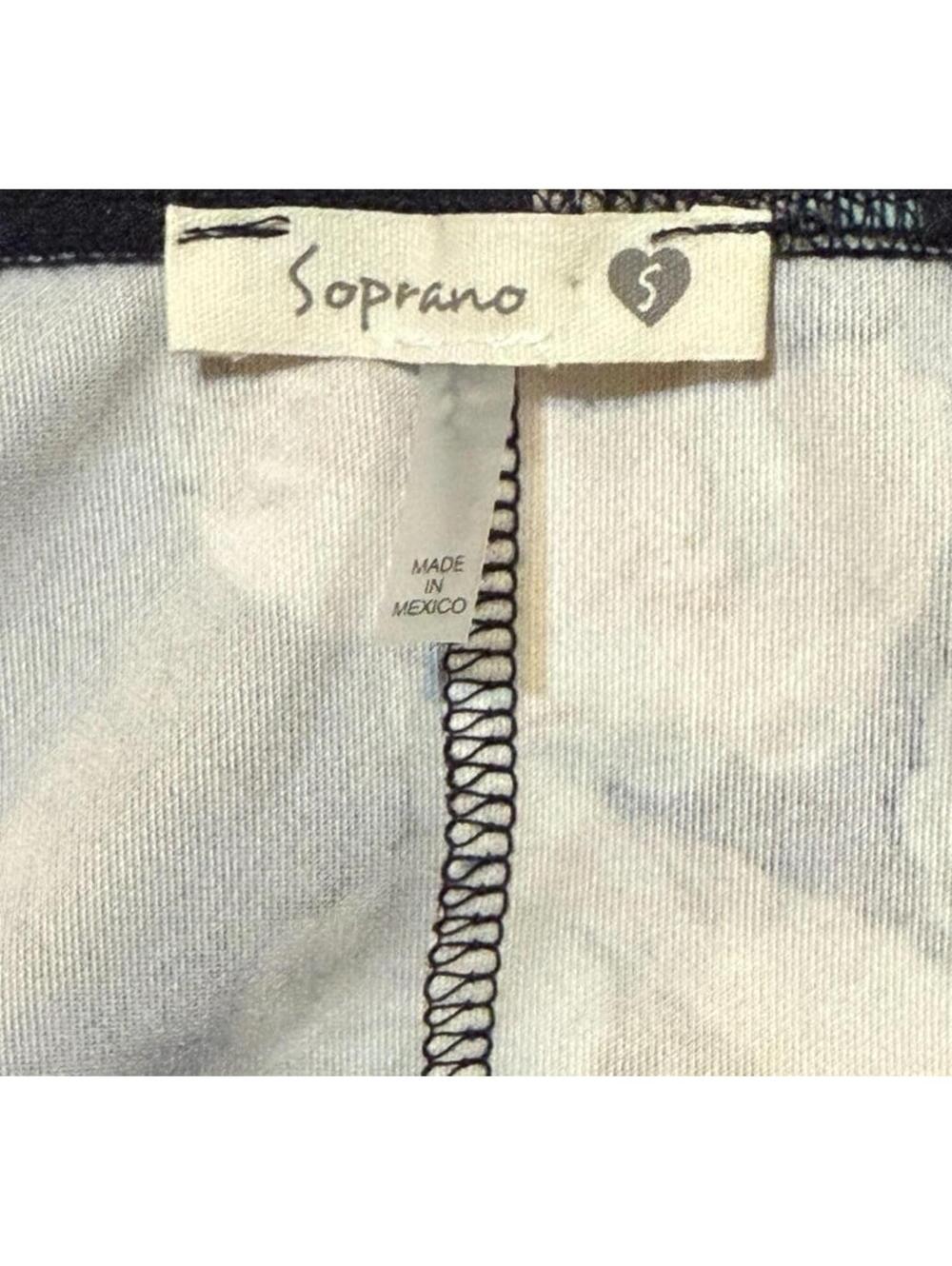 Soprano Fit Flare Black Pink Floral Spaghetti Strap Mini dress, size Small - Picture 5 of 6